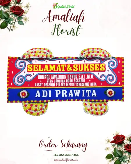 Papan Bunga Ucapan Selamat Nagri Tengah
